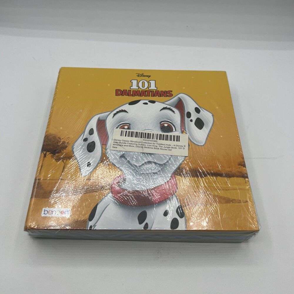 Bendon Lot Of 8 Disney Bedtime Books Lion King,dumbo,and More New Sealed